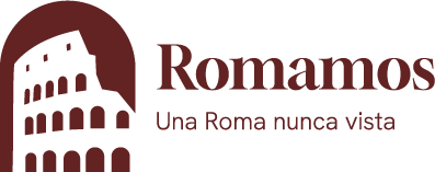 Logo di Romamos, tour operator di Roma in cabrio